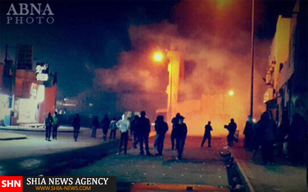 سرکوب تظاهرات در بحرین با گاز اشک آور+ تصاویر