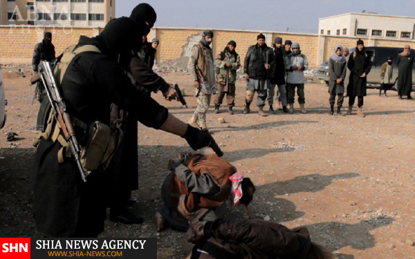 اعدام مردان سوری به دست داعش در استان حلب + تصاویر