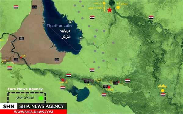 عملیات موفق نیروهای عراقی در غرب سامراء
