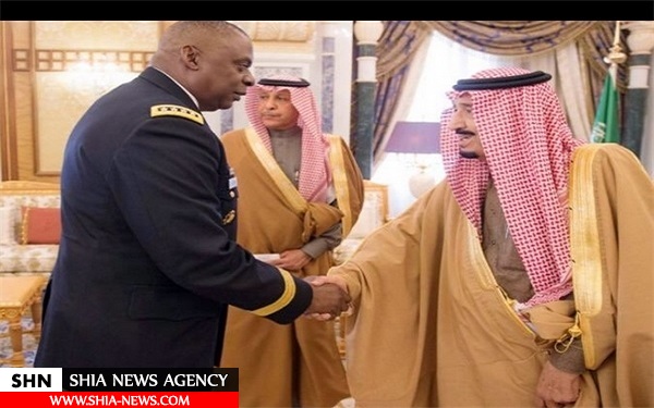 دیدار فرمانده ستاد مرکزی ارتش آمریکا با ملک سلمان+ تصاویر دیدار فرمانده ستاد مرکزی ارتش آمریکا با ملک سلمان+ تصاویر