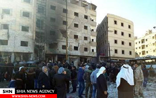 تصاویر جنایت خونین داعش در زینبیه دمشق