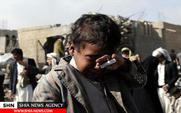 تصاویر اشک کودکان یمن گریبان آل سعود را خواهد گرفت