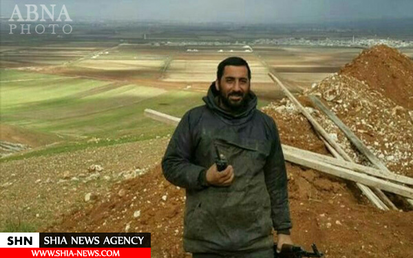 شهادت رزمنده شجاع ایرانی در حلب + تصویر