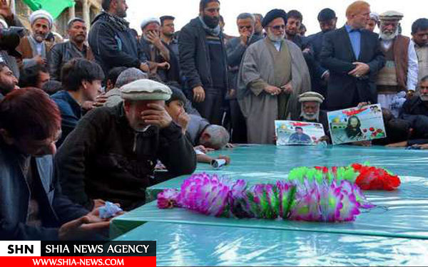 تصاویر تشییع مدافعان حرم پاکستانی در قم