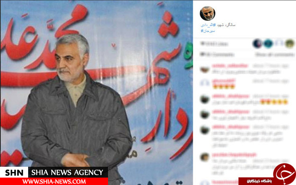 سالگرد شهید الله دادی با حضور سردار سلیمانی + تصاویر