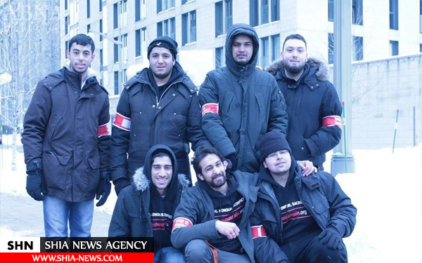 تصاویر پخش نوشیدنی نذری شیعیان در کانادا