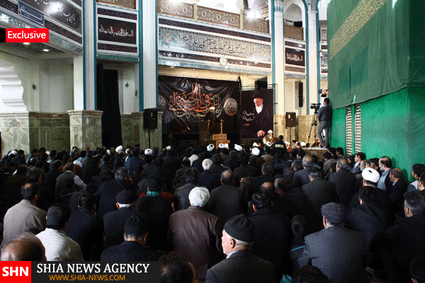 برگزاری دومین سالگرد ارتحال آیت الله موحد ابطحی + تصاویر