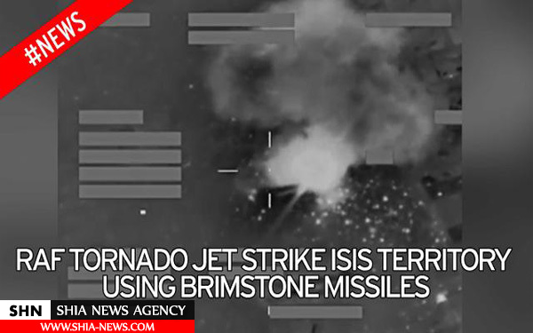 لحظه انهدام خودروهای داعشی بوسیله موشک بریم استون + تصاویر