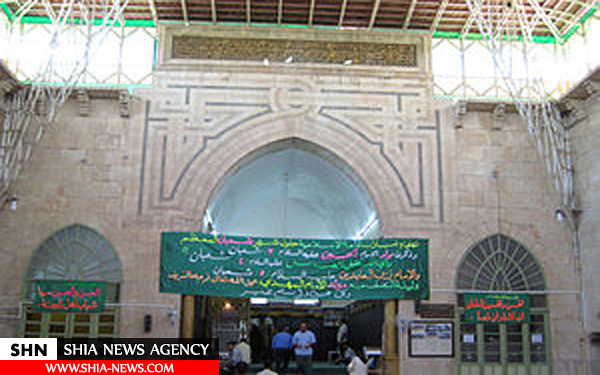 مقام رأس‌الحسین(ع) در مسجدحلب+ تصاویر