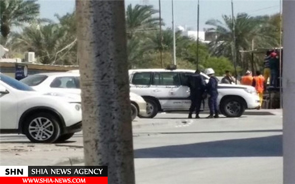 جمع آوری با زور تکیه های حسینی در بحرین + تصاویر