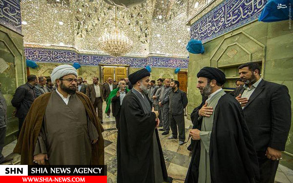 تصویر بازکردن ضریح قدیمی حضرت عباس(ع) تصویر بازکردن ضریح قدیمی حضرت عباس(ع)