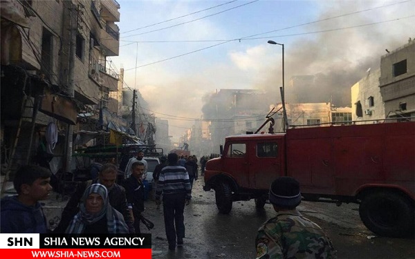 ۲۰۰ شهید و مجروح در انفجار زینبیه دمشق+تصاویر