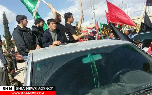 مراسم سالروز شهادت حضرت فاطمه زهرا(ص) در نبل و الزهرا مراسم سالروز شهادت حضرت فاطمه زهرا(ص) در نبل و الزهرا
