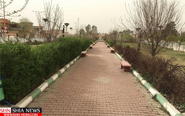 پارکی در حلبچه عراق به نام یک مادر ایرانی