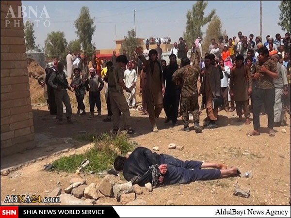 اعدام فجیع جوان عراقی به دست داعش + تصاویر
