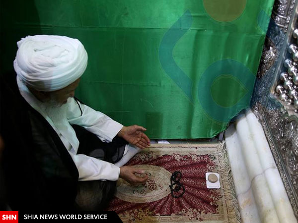 تصاویر/ تشرف آیت الله اسحاق فیاض به زیارت امیرالمؤمنین تصاویر/ تشرف آیت الله اسحاق فیاض به زیارت امیرالمؤمنین