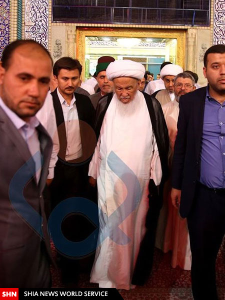 تصاویر/ تشرف آیت الله اسحاق فیاض به زیارت امیرالمؤمنین تصاویر/ تشرف آیت الله اسحاق فیاض به زیارت امیرالمؤمنین