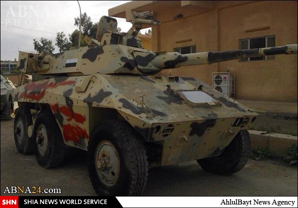 استقرار نیروهای یگان رزمی العباس در مرز کربلا با الانبار + تصاویر