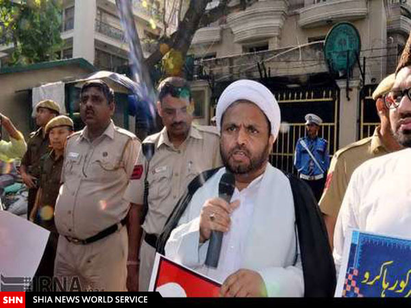 تصاویر/ محکومیت حکم اعدام شیخ نمر در هند