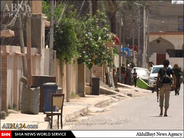 تصاویر/ الرمادی صحنه شدید‌ترین درگیری‌ها میان نیروهای ارتش عراق و داعش