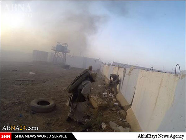 تصاویر/ الرمادی صحنه شدید‌ترین درگیری‌ها میان نیروهای ارتش عراق و داعش