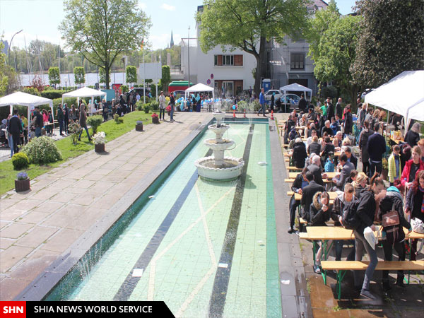 استقبال مردم آلمان از برنامه های مرکز اسلامی هامبورگ + تصاویر