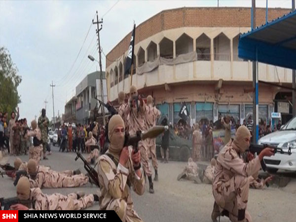 مانور نظامی کودکان داعشی+تصاویر