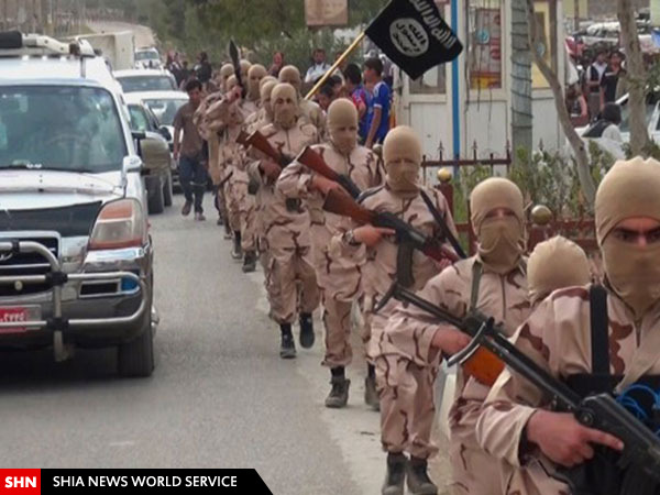 مانور نظامی کودکان داعشی+تصاویر