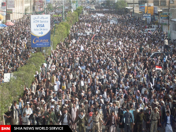 تصاویر/ خروش خشم یمنی‌ها از جنایات سعودی‌ها