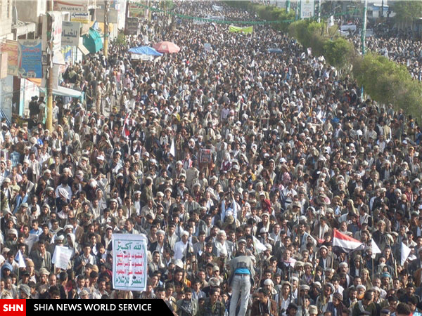 تصاویر/ خروش خشم یمنی‌ها از جنایات سعودی‌ها