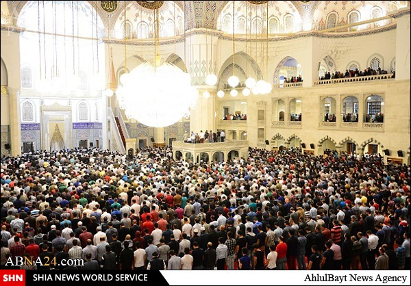 برگزاری مراسم شب برات در مساجد ترکیه + تصاویر