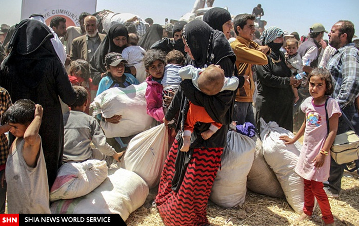 فرار هزاران سوری از بیم داعش به خاک ترکیه+تصاویر