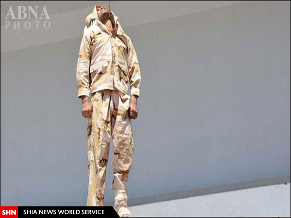 آیا داعش یک نظامی ایرانی را دار زد؟ + تصاویر