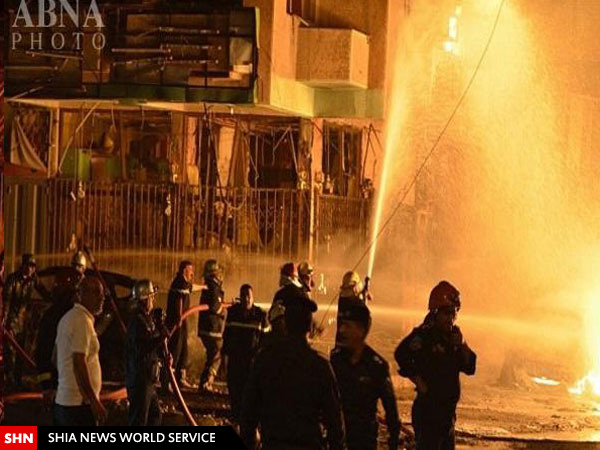 انفجار خودروی بمب‌گذاری شده در بغداد/تصاویر