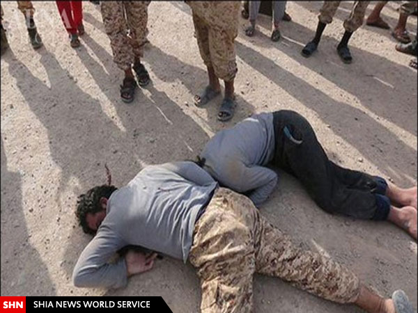 اعدام تروریست های سوری به دست داعش/ تصاویر