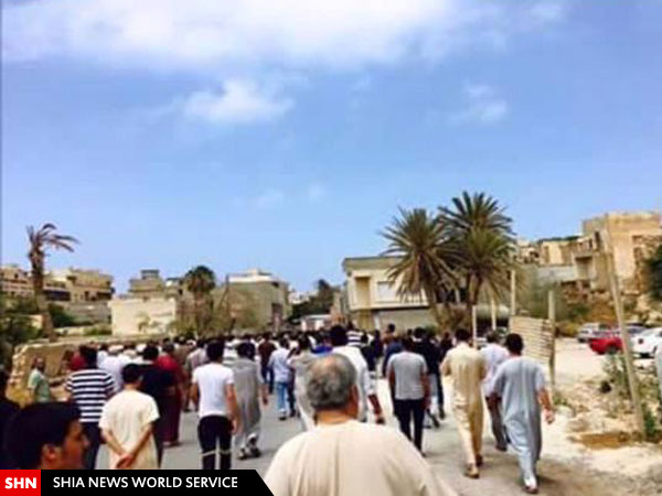 تظاهرات مردم درنه لیبی علیه داعش/ تصاویر