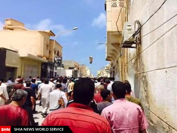 تظاهرات مردم درنه لیبی علیه داعش/ تصاویر
