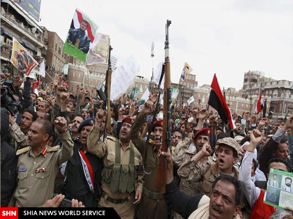 تصاویری از ادامه جنگ افروزی دولت عربستان در یمن