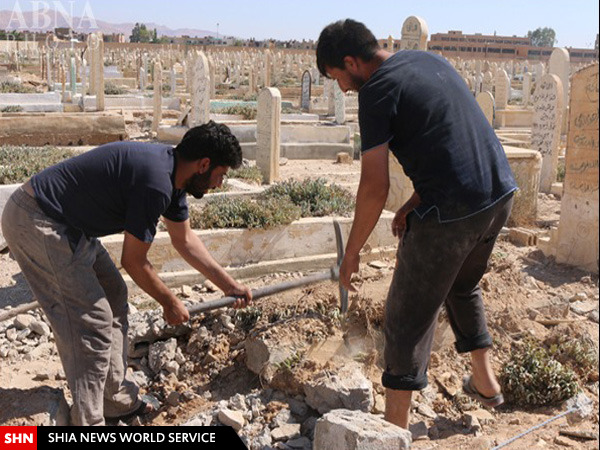 داعش تخریب قبور قبرستان‌های تدمر را آغاز کرد / تصاویر