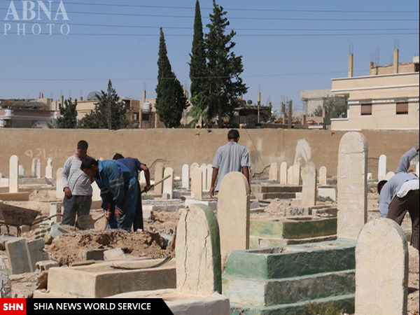داعش تخریب قبور قبرستان‌های تدمر را آغاز کرد / تصاویر