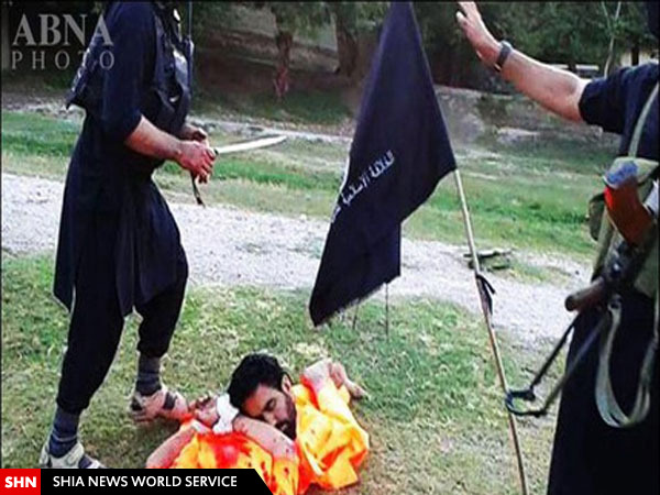 داعش یک مرد افغان را سر برید/ تصاویر