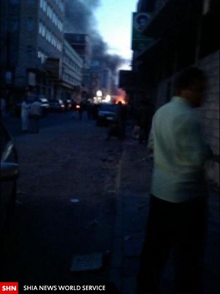 بمب گذاری سه مسجد شیعیان در صنعا/ تصاویر