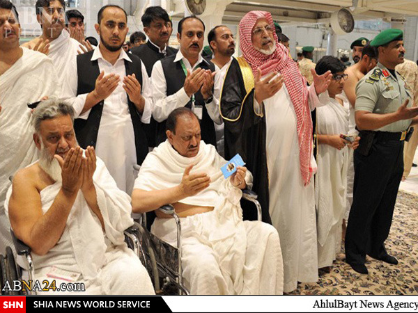 خط و نشان رئیس جمهور پاکستان برای حوثی‌ها در لباس احرام + تصاویر