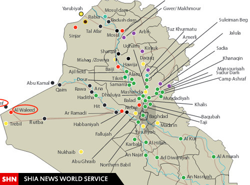 روایت نقشه‌ها از جنگ با داعش در عراق