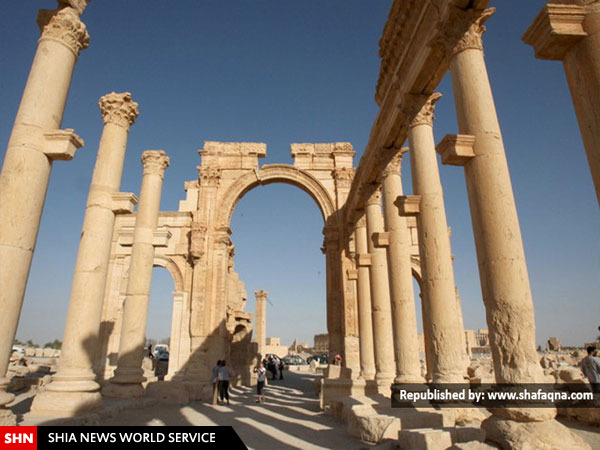 ملکه زنوبیا در چنگال داعش+تصاویر