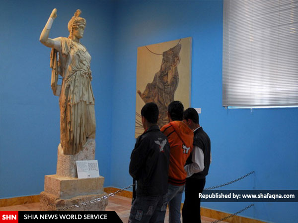 ملکه زنوبیا در چنگال داعش+تصاویر