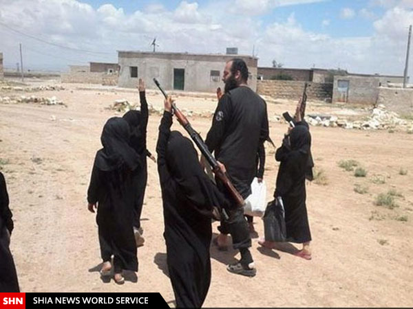 دختربچه‌‌های تروریست داعشی+تصاویر