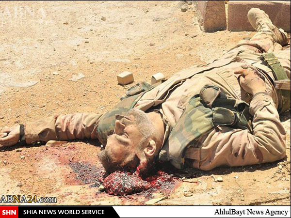 تصاویر/ جنایات هولناک داعش در دو میدان گازی و شهر تدمر (۱۸+)