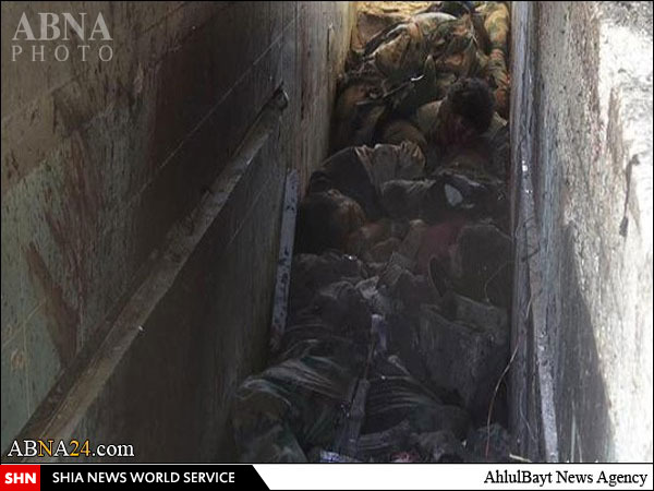 تصاویر/ جنایات هولناک داعش در دو میدان گازی و شهر تدمر (۱۸+)