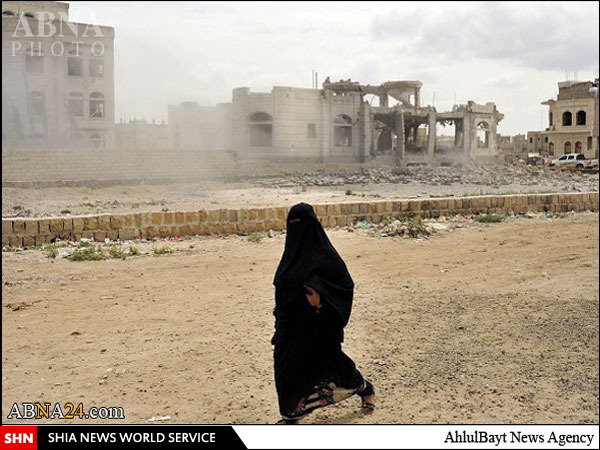 تصاویر/ بمباران منزل یکی از رهبران جنبش انصارالله